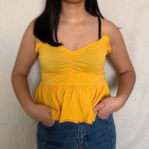 Yellow Urban Outfitters Tank Top